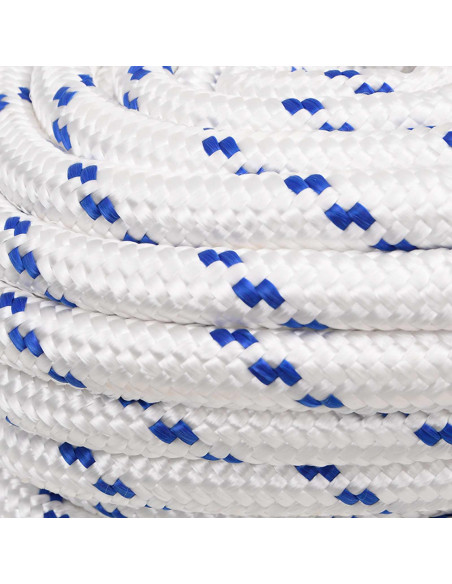 Corda multiuso 20 mm 50 m Bianco e Blu PP