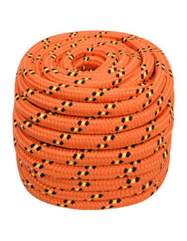Corda multiuso 20 mm 50 m Arancione PP 2400 kg Carico massimo