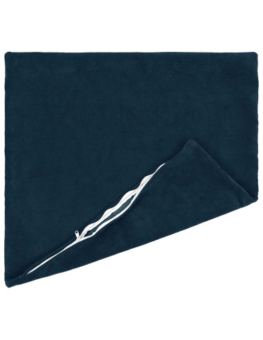 Federa 6 pcs HEERLEN Blu 65 x 65 cm Fleece in microfibra