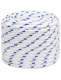 Corda multiuso 20 mm 25 m Bianco e Blu PP 2