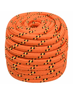 Corda multiuso 20 mm 25 m Arancione PP 2400 kg Carico massimo 2