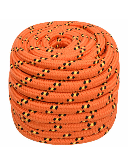 Corda multiuso 20 mm 25 m Arancione PP 2400 kg Carico massimo