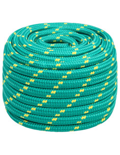 Corda multiuso 20 mm 100 m Verde PP 2400 kg Carico massimo 2