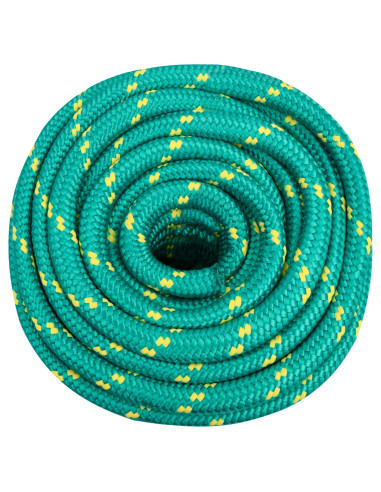Corda multiuso 20 mm 100 m Verde PP 2400 kg Carico massimo