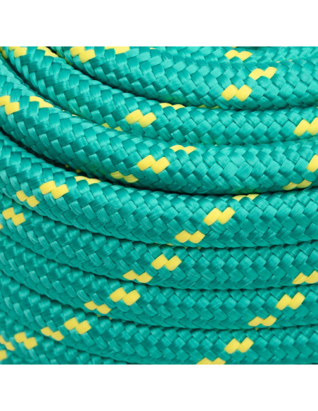 Corda multiuso 20 mm 100 m Verde PP 2400 kg Carico massimo