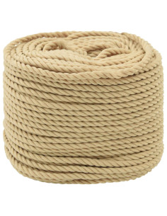 Corda multiuso 3 mm 25 m Naturale PP 67,5 kg Carico massimo