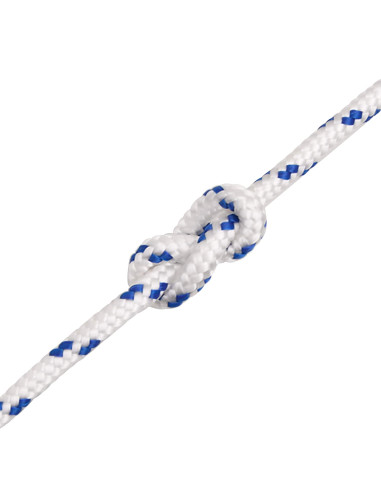 Corda multiuso 3 mm 50 m Bianco e Blu PP 67,5 kg Carico massimo