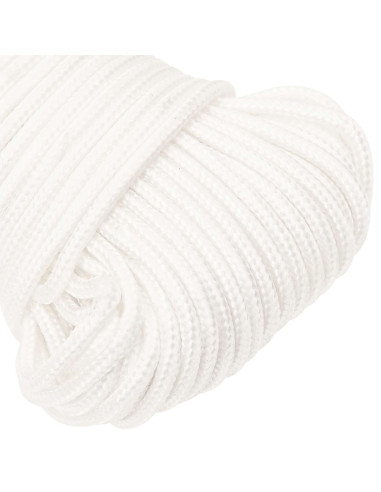 Corda multiuso 3 mm 250 m Bianco PP 67,5 kg Carico massimo