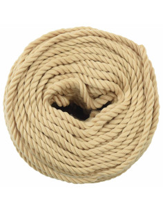 Corda multiuso 3 mm 25 m Naturale PP 67,5 kg Carico massimo 2