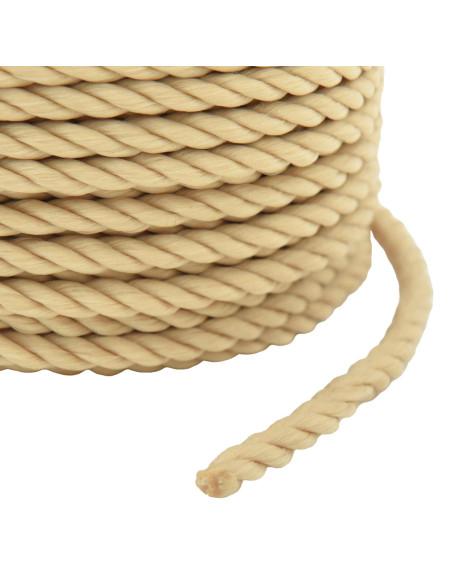 Corda multiuso 3 mm 25 m Naturale PP 67,5 kg Carico massimo