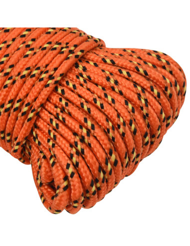 Corda multiuso 3 mm 25 m Arancione PP 67,5 kg Carico massimo