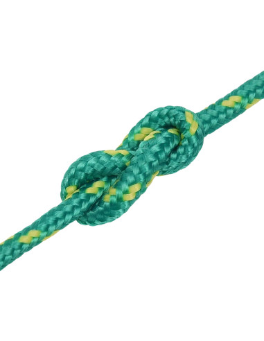 Corda multiuso 3 mm 100 m Verde PP 67,5 kg Carico massimo