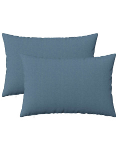 Federa 2 pz HEERLEN Blu jeans 50 x 75 cm Tessuto