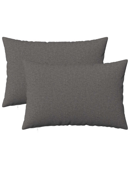 Federa 2 pz HEERLEN Grigio Chiaro 50 x 70 cm Tessuto
