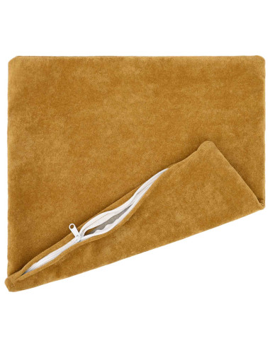 Federa 12 pcs HEERLEN Giallo 50 x 50 cm Fleece in microfibra