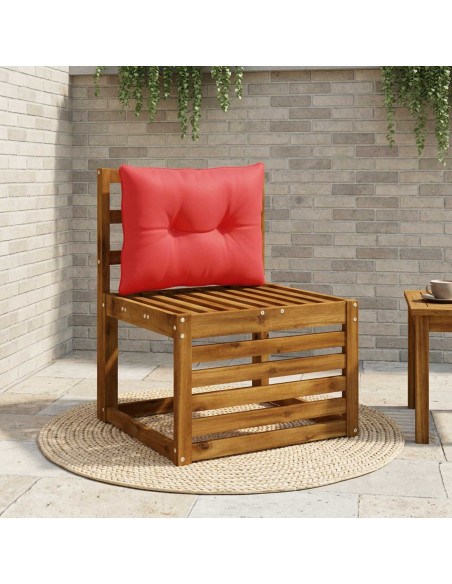 Cuscino per schienale PUTTEN 100% Poliestere Rosso