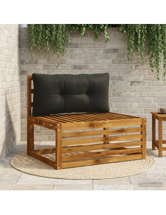 Cuscino per schienale PUTTEN 100% Poliestere Nero