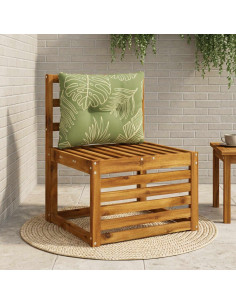 Cuscino per schienale PUTTEN 100% Poliestere Design a foglia
