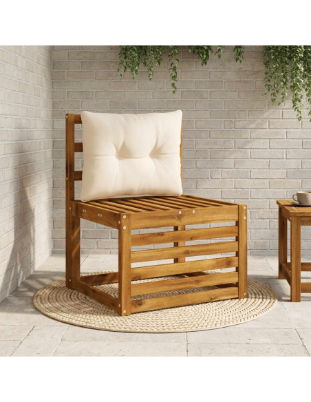 Cuscino per schienale PUTTEN 100% Poliestere Crema