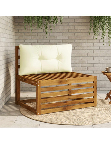 Cuscino per schienale PUTTEN 100% Poliestere Crema