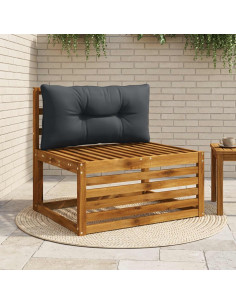Cuscino per schienale PUTTEN 100% Poliestere Blu Scuro