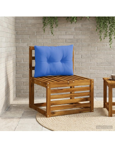 Cuscino per schienale PUTTEN 100% Poliestere Blu Reale