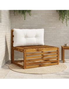 Cuscino per schienale PUTTEN 100% Poliestere Bianco 2