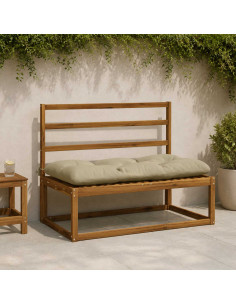 Cuscino per panchina VIANEN 100% Poliestere Verde chiaro 2