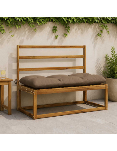 Cuscino per panchina VIANEN 100% Poliestere Tortora
