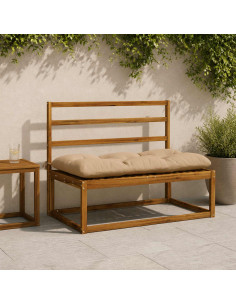 Cuscino per panchina VIANEN 100% Poliestere Sabbia