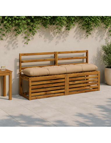Cuscino per panchina VIANEN 100% Poliestere Sabbia