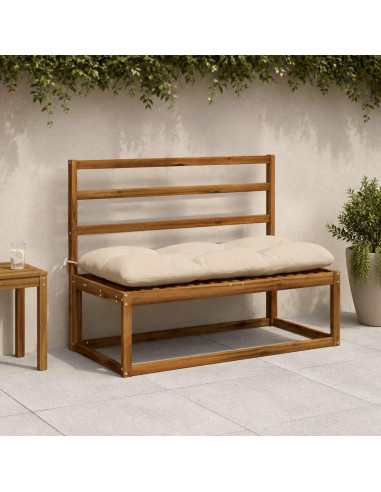 Cuscino per panchina VIANEN 100% Poliestere Crema
