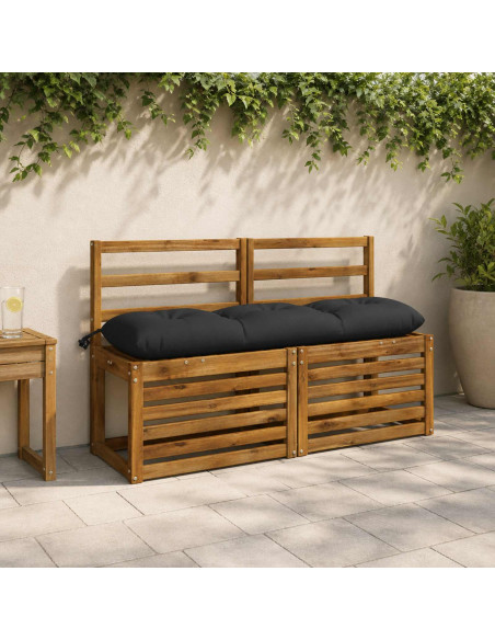 Cuscino per panchina VIANEN 100% Poliestere Blu Scuro