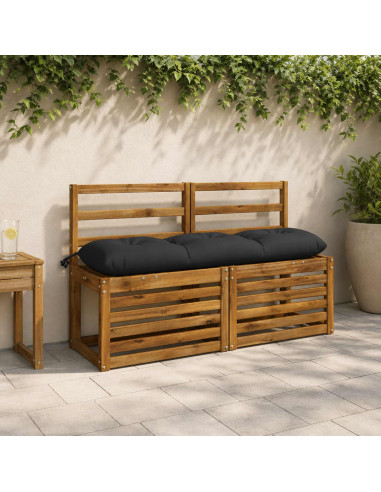 Cuscino per panchina VIANEN 100% Poliestere Blu Scuro