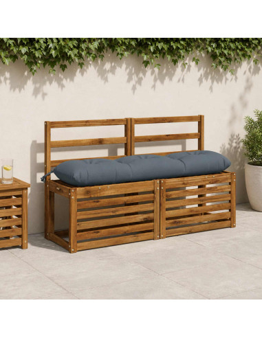 Cuscino per panchina VIANEN 100% Poliestere Blu