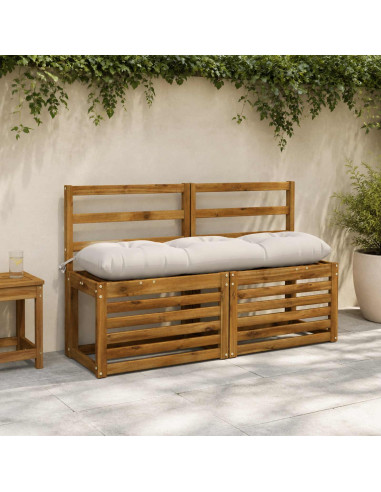 Cuscino per panchina VIANEN 100% Poliestere Bianco