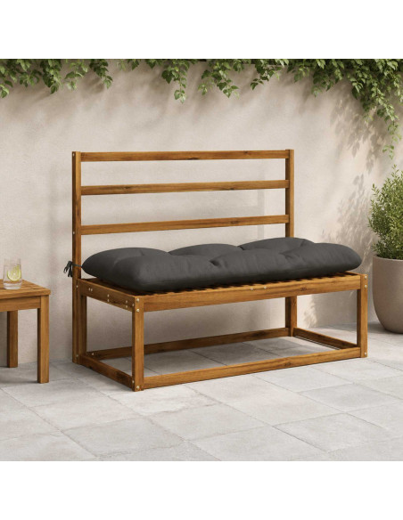 Cuscino per panchina VIANEN 100% Poliestere Antracite