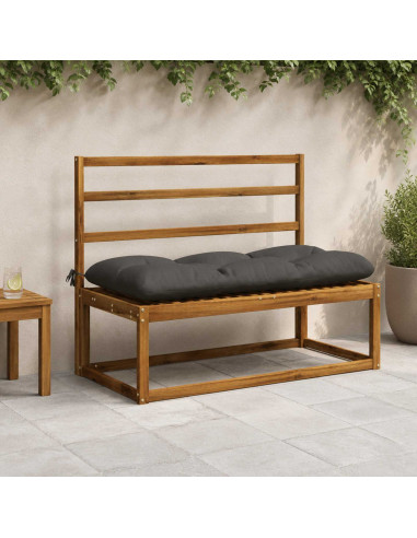 Cuscino per panchina VIANEN 100% Poliestere Antracite