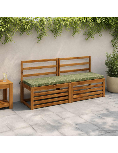 Cuscino per panchina SOEST 100% Poliestere Design a foglia