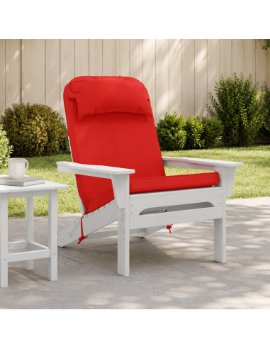 Cuscino per Lounger Sole 100% Poliestere Rosso 55 x 124 x 5 cm