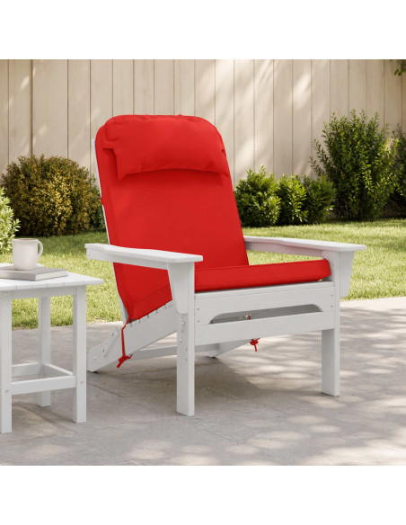 Cuscino per Lounger Sole 100% Poliestere Rosso 55 x 124 x 5 cm