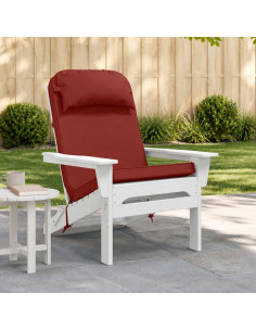 Cuscino per Lounger Sole 100% Poliestere Rosso 55 x 124 x 5 cm