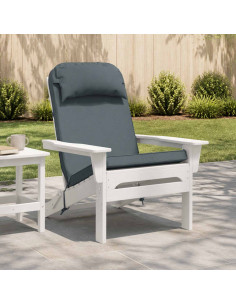 Cuscino per Lounger Sole 100% Poliestere Blu 55 x 124 x 5 cm