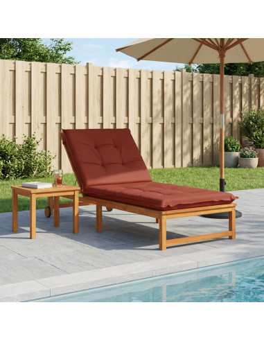 Cuscino per Lettino GEMERT 100% Poliestere Rosso