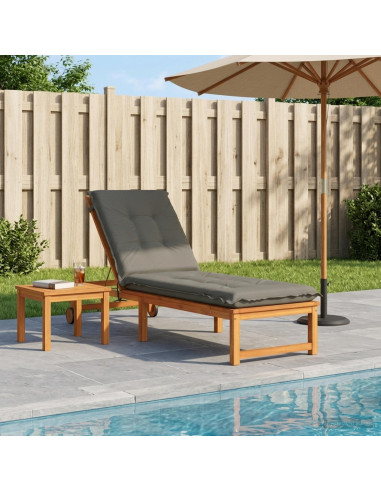 Cuscino per Lettino GEMERT 100% Poliestere Grigio
