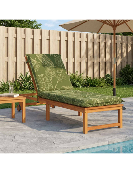 Cuscino per Lettino GEMERT 100% Poliestere Design a foglia