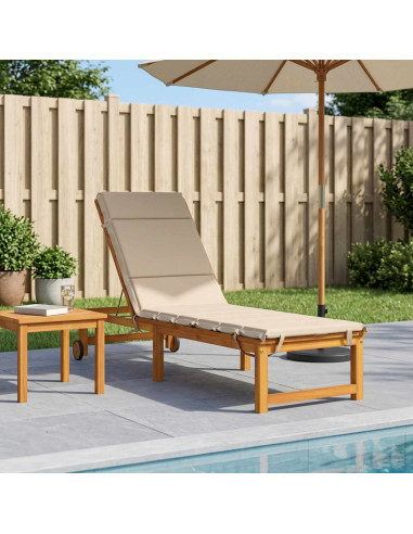 Cuscino per Lettino GEMERT 100% Poliestere Crema