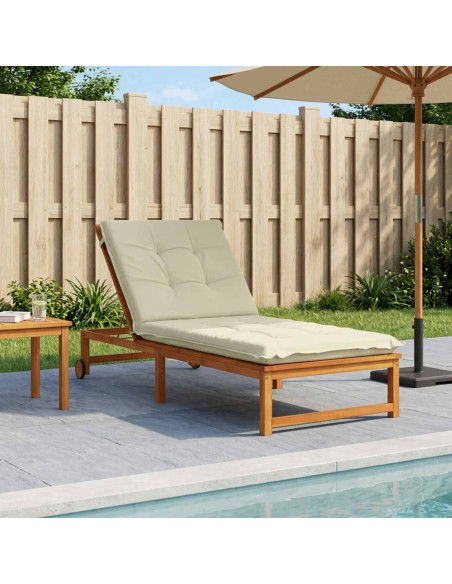 Cuscino per Lettino GEMERT 100% Poliestere Crema