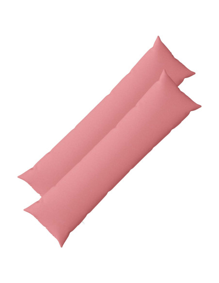 Cuscino con cuscino HEERLEN 2 pz Rosa Tessuto