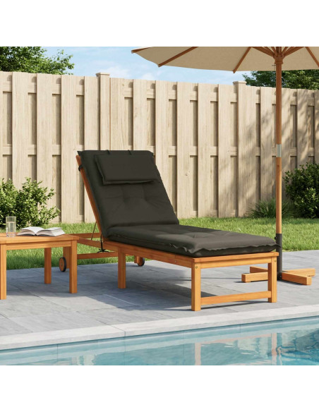 Cuscino per Lettino GEMERT 100% Poliestere Antracite